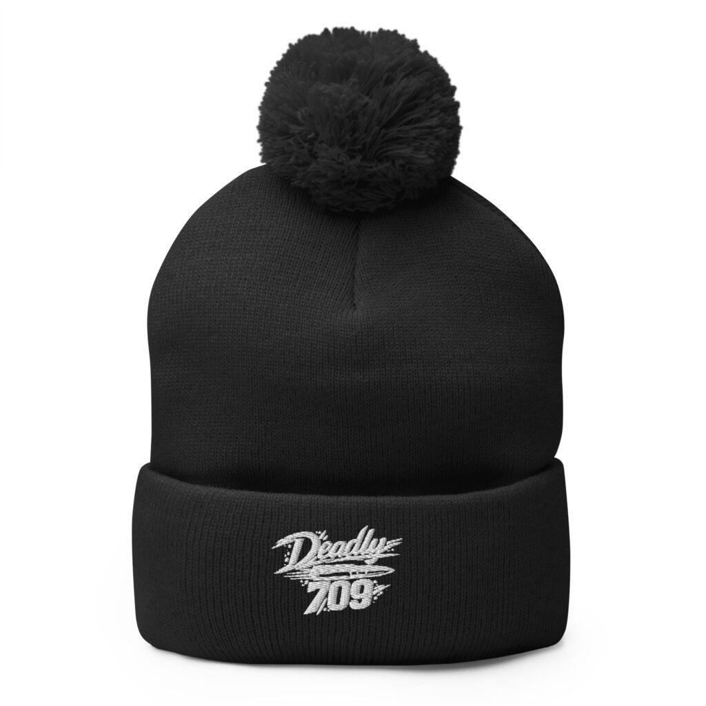 Deadly 709 Pom-Pom Beanie