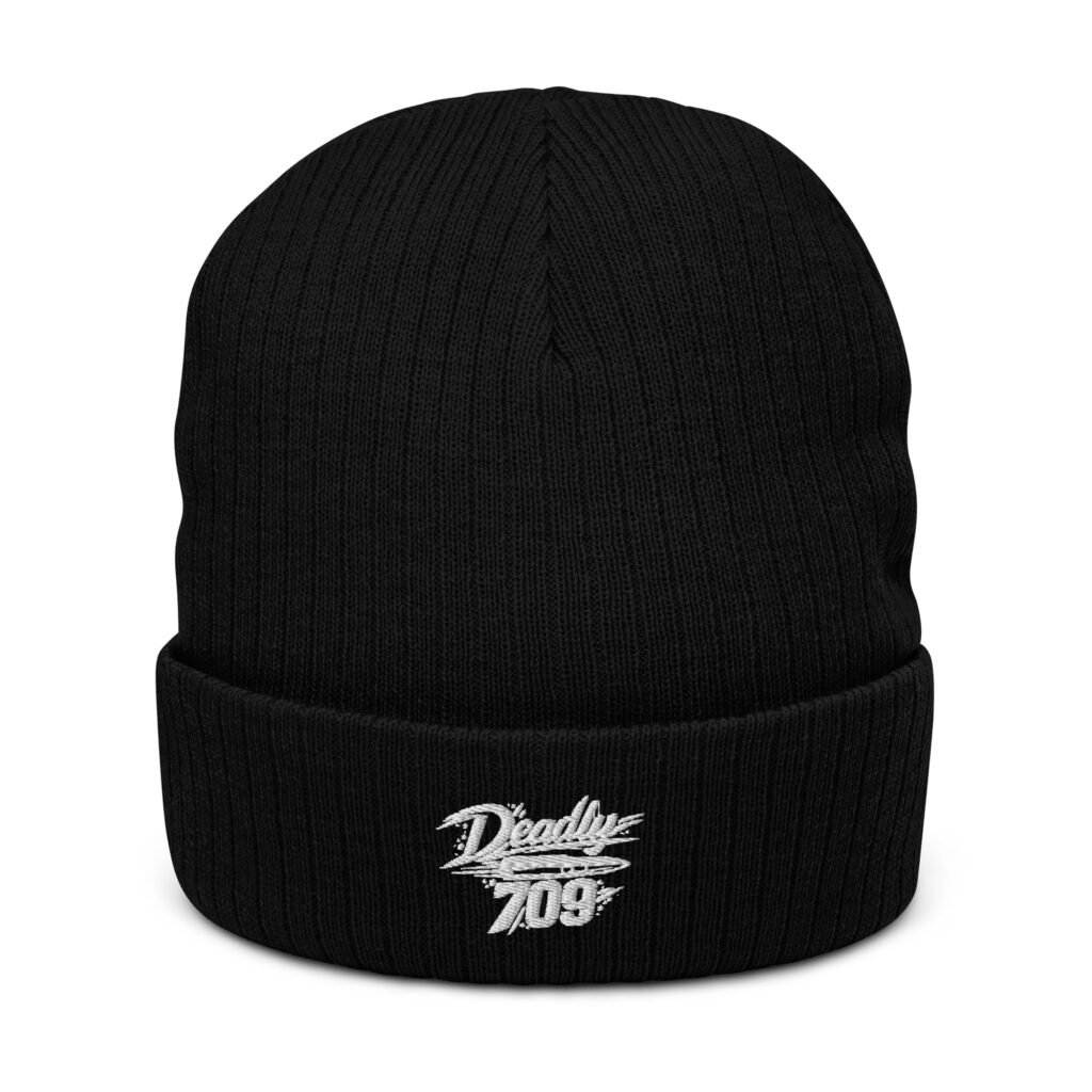 Deadly 709 Ribbed Beanie